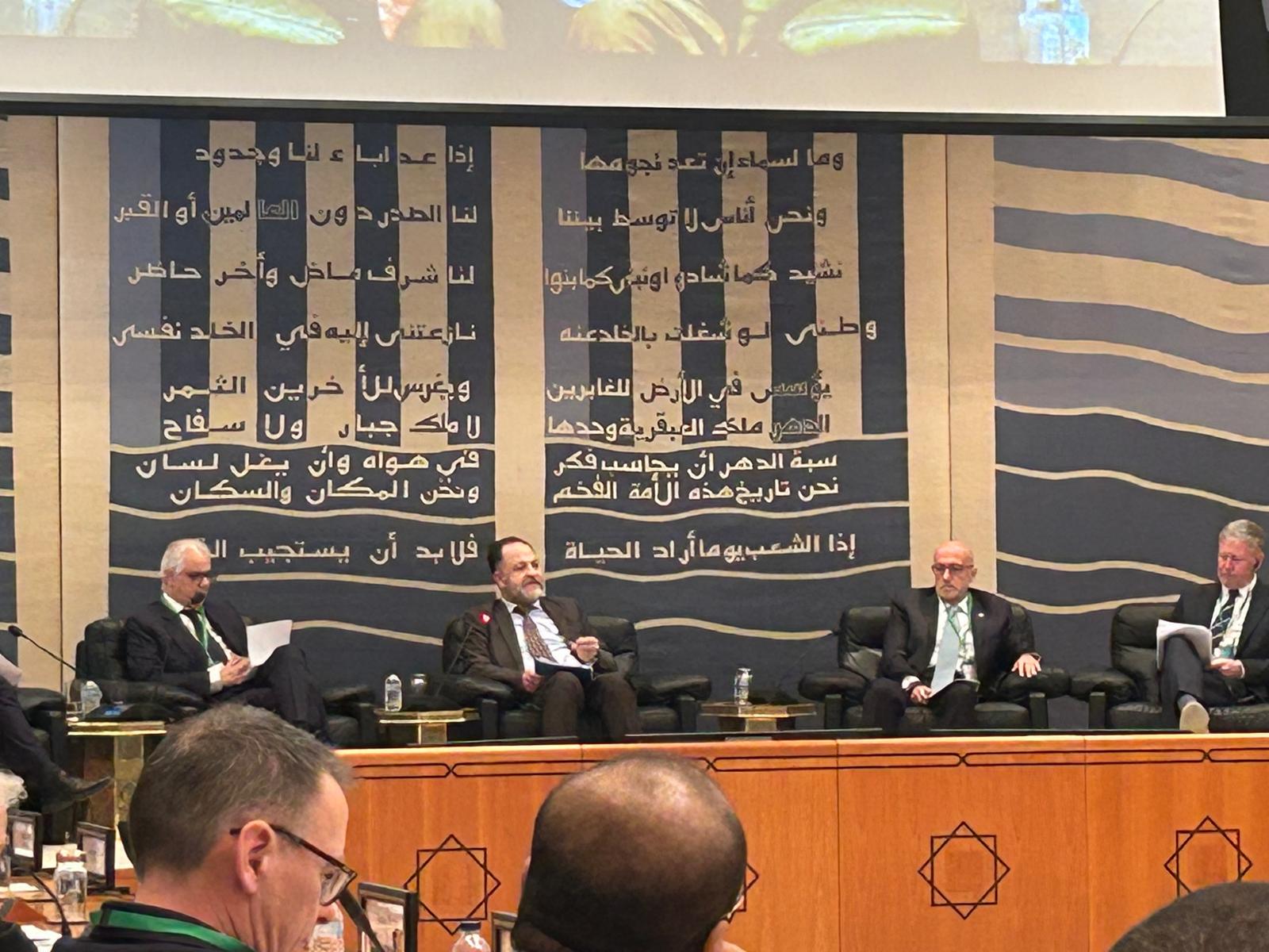 وفد فلسطين رفيع المستوى يشارك في انطلاق منتدى تمويل تنمية المياه للشرق الأوسط وشمال إفريقيا