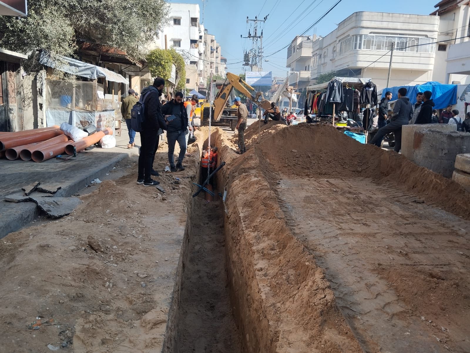 سلطة المياه تواصل تنفيذ تدخلات طارئة لتعزيز استمرارية خدمات المياه والصرف الصحي في قطاع غزة