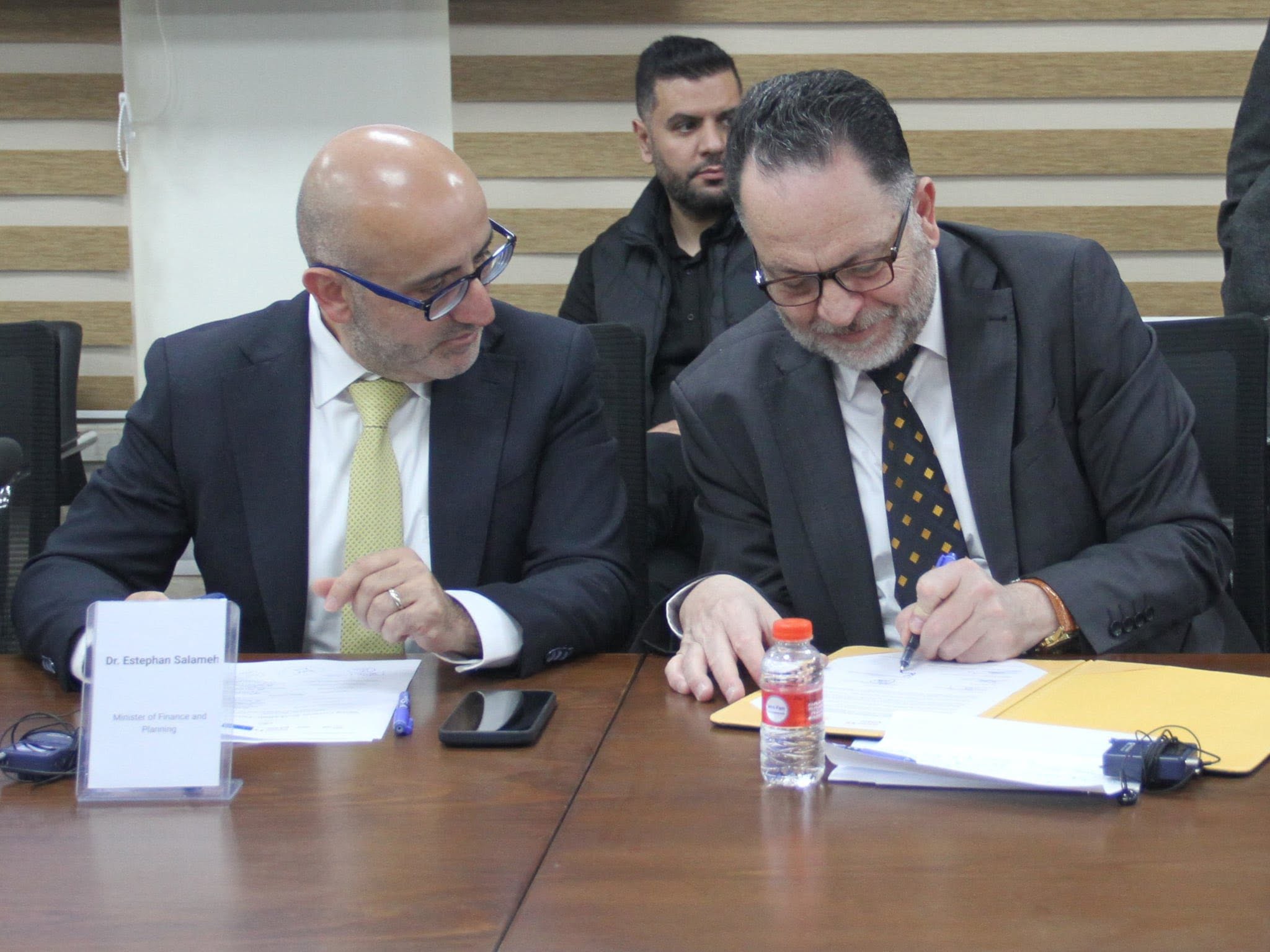 توقيع اتفاقيات إطلاق مشروع “تجديد” لمعالجة المياه العادمة شمال غرب جنين