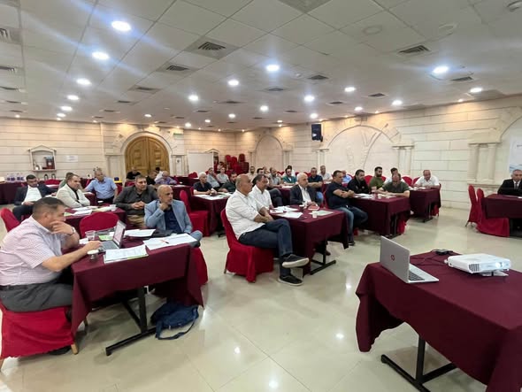 سلطة المياه تنظم ورشة عمل متخصصة ضمن مشروع إنشاء مرفق مياه مرج ابن عامر