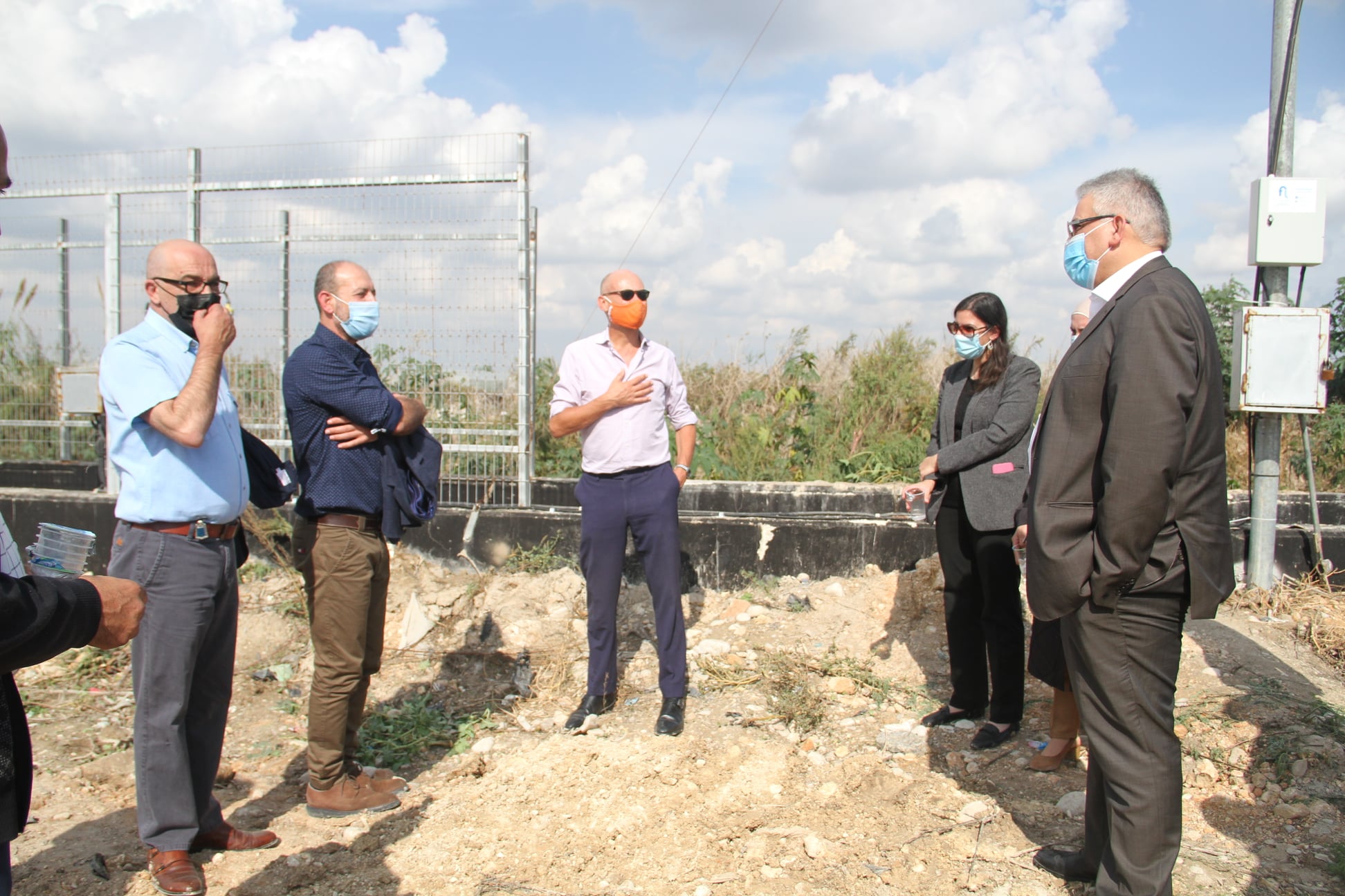 سلطة المياه الفلسطينية الممثلية الهولندية وبرنامج الأمم المتحدة الإنمائي تحتفل بانتهاء المرحلة الأولى من مشروع الحد من التلوث الناجم عن المياه العادمة العابرة للحدود وتعلن عن بدء المرحلة الثانية