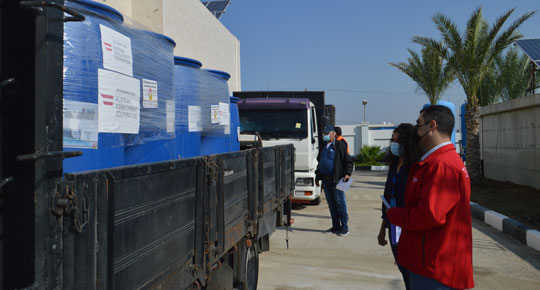  غنيم: نتابع باهتمام وضع خدمات المياه والصرف الصحي في قطاع غزة لضمان مأمونيتها 