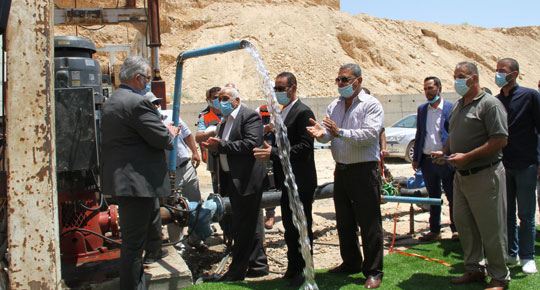 م.غنيم انجاز تاهيل بئر عقبة جبر لانهاء  معاناة اهالي المنطقة ... التقى بمزارعي الاغوار في اطار خطة الدعم والمساندة


