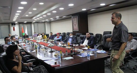 سلطة المياه تنظم ورشة عمل حول مأسسة منتدى  الشباب في قطاع المياه
