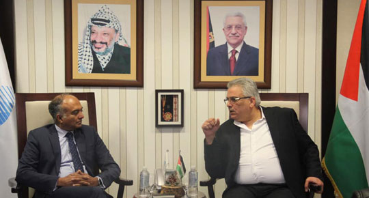 خلال لقائه بعثة البنك الدولي ... م. غنيم مشاريع استراتيجية تطويرية سيتم العمل بها

