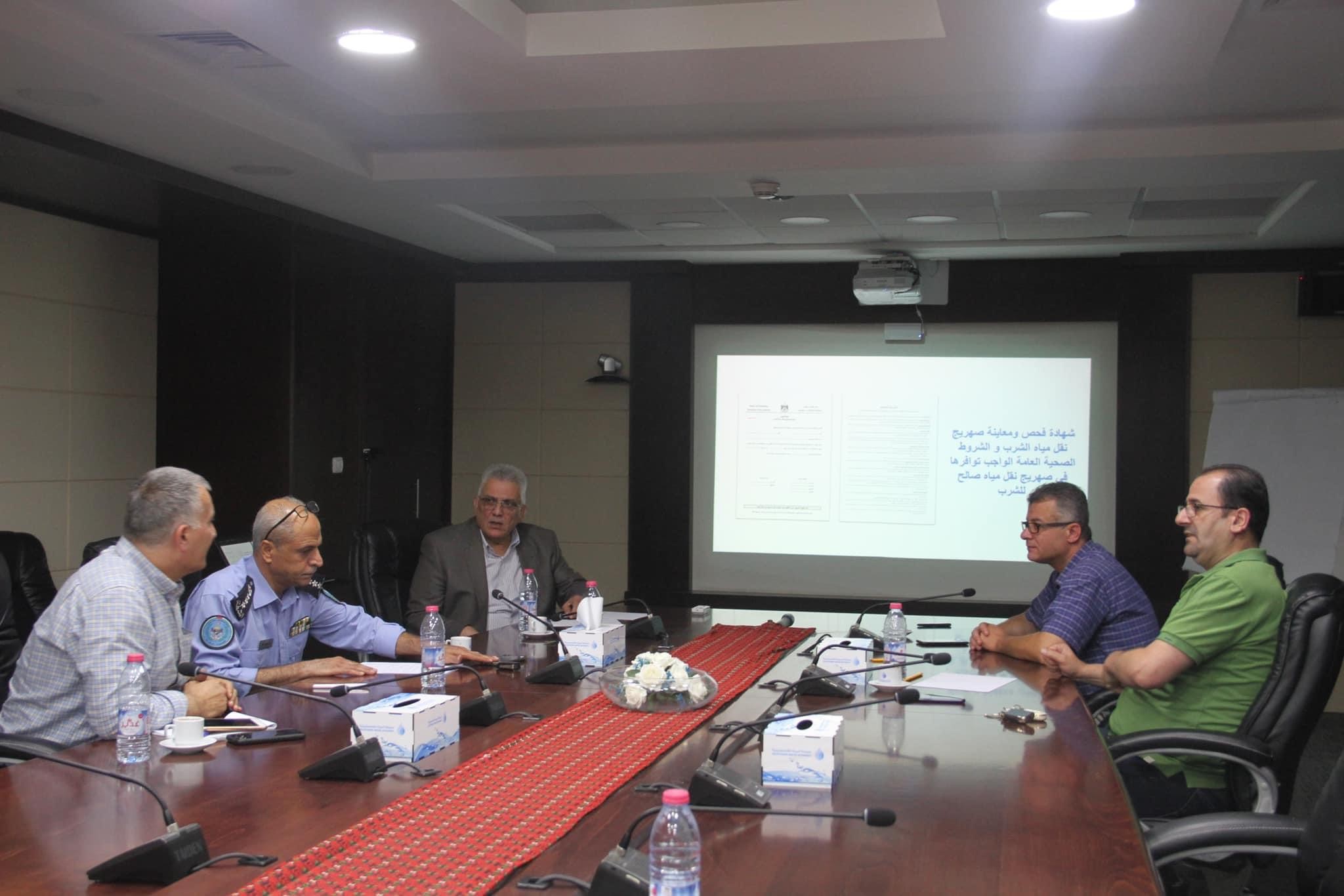 خلال اجتماع خصص لتنظيم عمل صهاريج المياه ... الوزير غنيم: لن يكون هناك تهاون في التلاعب بقضية المياه
