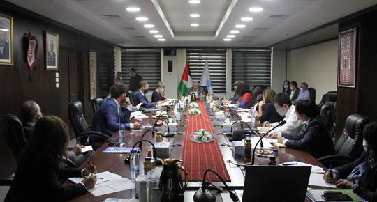 عقد اجتماع  عاجل مع ممثلي الدول المانحة لإنقاذ الوضع المائي في غزة