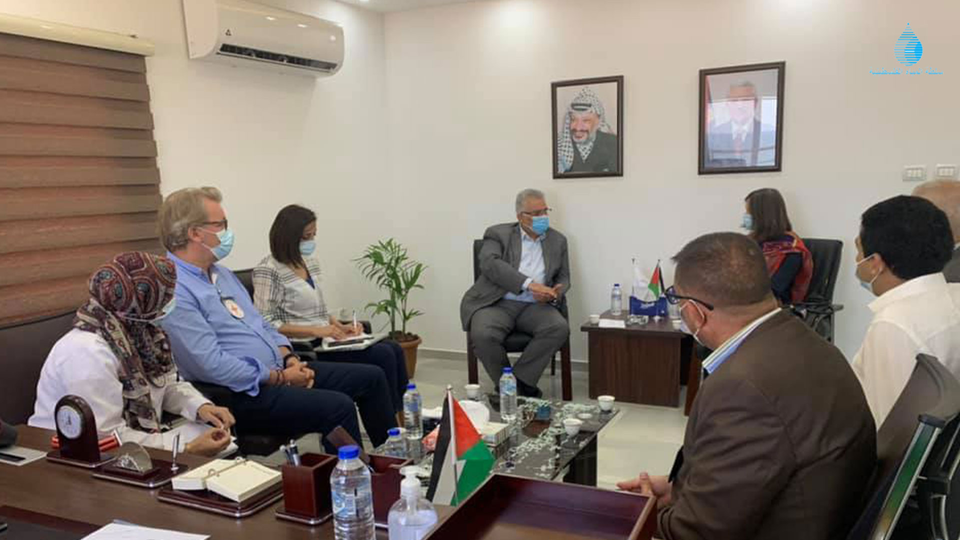 الوزير غنيم  يبحث مع الصليب الاحمر التدخلات العاجلة لمعالجة الاضرار الناتجة عن العدوان الاسرائيلي