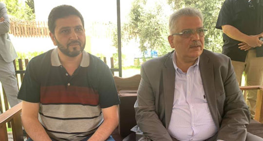 خلال لقائه رئيس شركة توزيع الكهرباء ...  الوزير غنيم: العمل المشترك والسريع لضمان توفير الكهرباء اللازمة لمرافق المياه 


