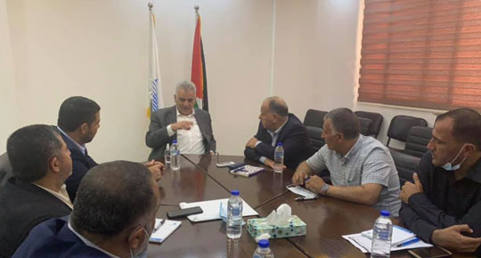 الوزير غنيم يطلع على احتياجات بلديات شمال غزة
