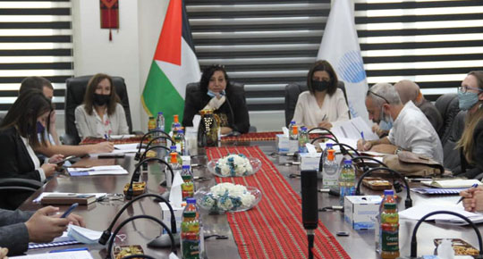 عقد اجتماع  مع ممثلي المؤسسات والمنظمات الأهلية العاملة في قطاع المياه
