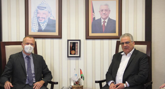 الوزير غنيم يبحث مع مدير التعاون في الاتحاد الأوروبي ... الخطط والبرامج للمشاريع التطويرية

