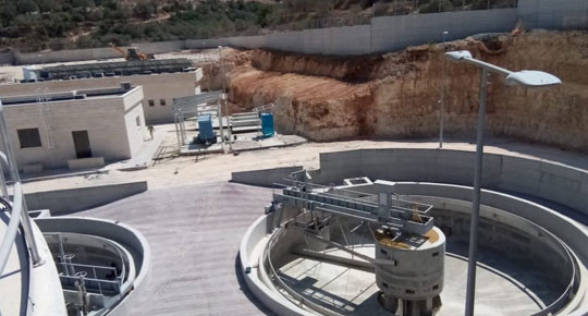 مشروع واجه عوائق الاحتلال الاسرائيلي لخمسة وعشرون عاما ... مشروع محطة معالجة سلفيت

