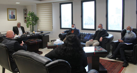 يهدف الى تركيز العمل في المناطق المهمشة ... الوزير غنيم يلتقي ممثلي مؤسسة العمل ضد الجوع 

