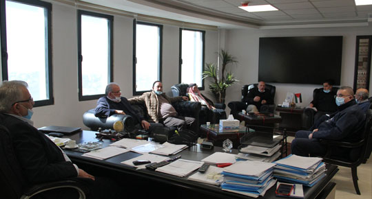 خلال لقائه ممثلي بلدات جنوب القدس ... الوزير غنيم: العمل بشكل فوري لربط خط المياه
