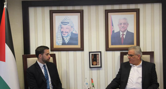 الوزير مازن غنيم يبحث تعزيز التعاون مع الحكومة الهنغارية
