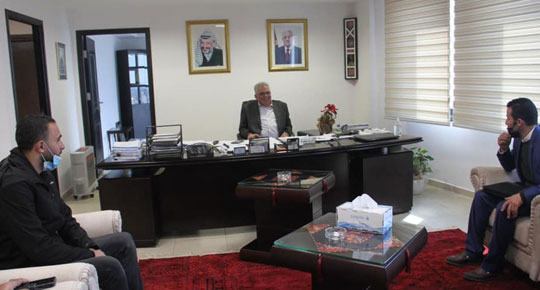 م. غنيم يبحث سبل تحسين وضع بيتا المائي
