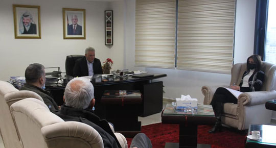 الوزير غنيم يطّلع على  احتياجات جبع 
