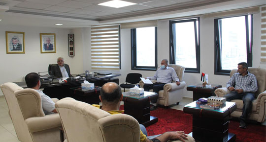 الوزير غنيم يطلع على احتياجات بلدية ترمسعيا