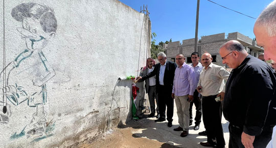 الوزير غنيم يطلع على احتياجات المياه في محافظة طولكرم ويفتتح مشاريع مائية