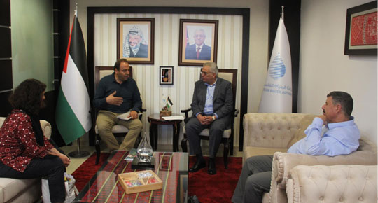 الوزير غنيم يلتقي مدير مشروع كفاءة وانتاجية واستدامة المياه في شمال إفريقيا والشرق الأدنى في منظمة الفاو