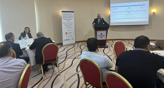 سلطة المياه ومنظمة العمل ضد الجوع يعلنان نتائج دراسة خطة عمل لتطوير مشاريع وتدخلات محددة في قطاع المياه في جنوب الضفة الغربية   