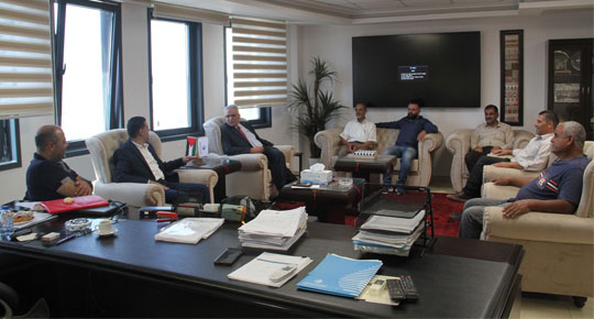 
الوزير غنيم يلتقي بلدية بيتللو
