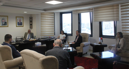 الوزير غنيم يبحث مع البعثة النمساوية برنامج البناء المؤسساتي