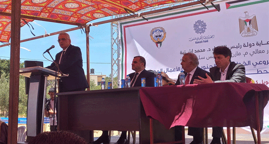 م. غنيم: 750 مليون دولار حجم الاستثمار في برامج ومشاريع المياه والصرف الصحي المنفذة في قطاع غزة 