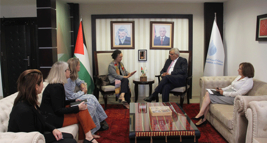 الوزير غنيم يبحث برنامج العمل المشترك مع منظمة اليونيسيف