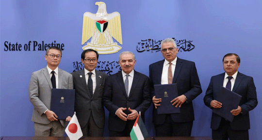 توقيع اتفاقية مشروع تحسين تزويد مياه الشرب في جنين 