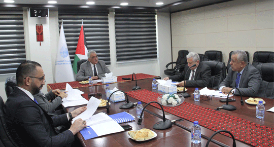 الوزير غنيم: العمل مستمر لتأهيل دائرة مياه الضفه الغربية وتأسيس شركة مياه وطنية مستدامة