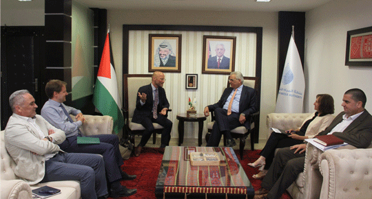 الوزير غنيم يلتقي رئيس التعاون الالماني لبحث آفاق التعاون المستقبلي