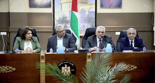 الوزير غنيم: &#34;مشروع محطة معالجة طولكرم أولوية في خطة سلطة المياه  &#34;