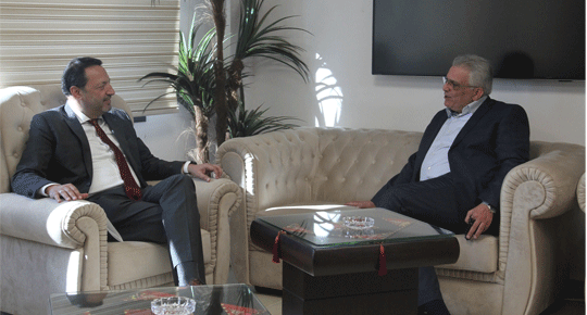 الوزير غنيم يلتقي مدير التعاون في الاتحاد الأوروبي 