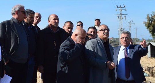 غنيم : &#34;تخصيص وتسليم أرض محطة الطاقة الشمسية خطوة مهمة وأساسية لإطلاق مشروع التحلية المركزية&#34;