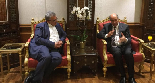 خلال لقائه غنيم وزير الموارد المائية العراقي: &#34;العلاقة التاريخية بين العراق وفلسطين أساس التعاون المائي الفلسطيني&#34;