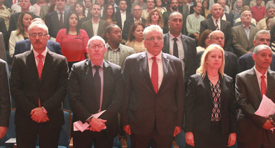 افتتاح فعاليات منتدى فلسطين الدولي الاول للمياه

