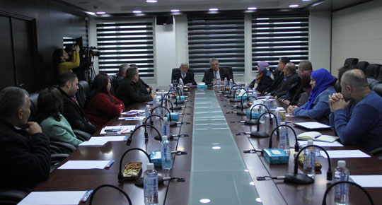 وزيرا المياه والزراعة يعلنان عن إنشاء أول جمعية مستخدمي مياه الري في فلسطين

