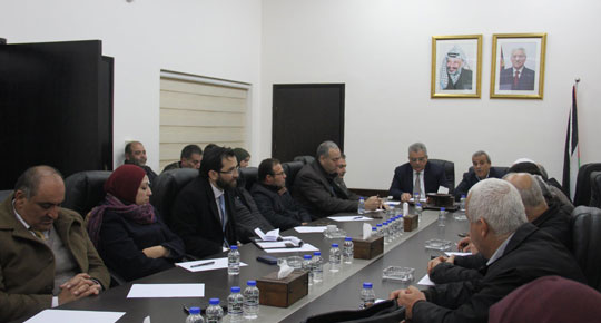 الوزير غنيم يعلن البدء بمشروع دراسة شاملة لتزويد منطقة جورة عمرة بالمياه

