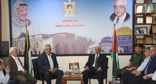 في جولته للبقيعة ... الوزير غنيم خطتنا تعتمد على دعم المناطق ج وتطويرها

