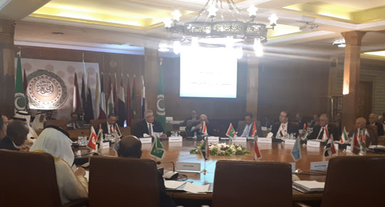 غنيم يتراس اجتماع الدورة الحادية عشر للمجلس الوزاري العربي للمياه 
