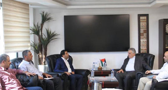 بلدية برقين تثمن جهود سلطة المياه في تحسين الوضع المائي للبلدة

