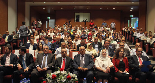 الوزير غنيم يطلق أعمال كرسي اليونسكو للادارة المستدامة للموارد المائية

