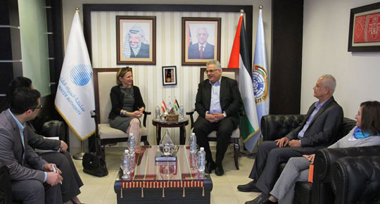 أطلعها على أهمية تعزيز الدعم للجانب المؤسساتي ...
الوزير غنيم يبحث مع ممثل حكومة النمسا تعزيز افاق التعاون