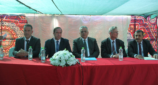 وضع حجر الأساس لمشروع انتظر 25 عام ... الوزير غنيم: على الرغم من المعيقات الاسرائيلية الا اننا ماضون في تحسين خدمة المياه


