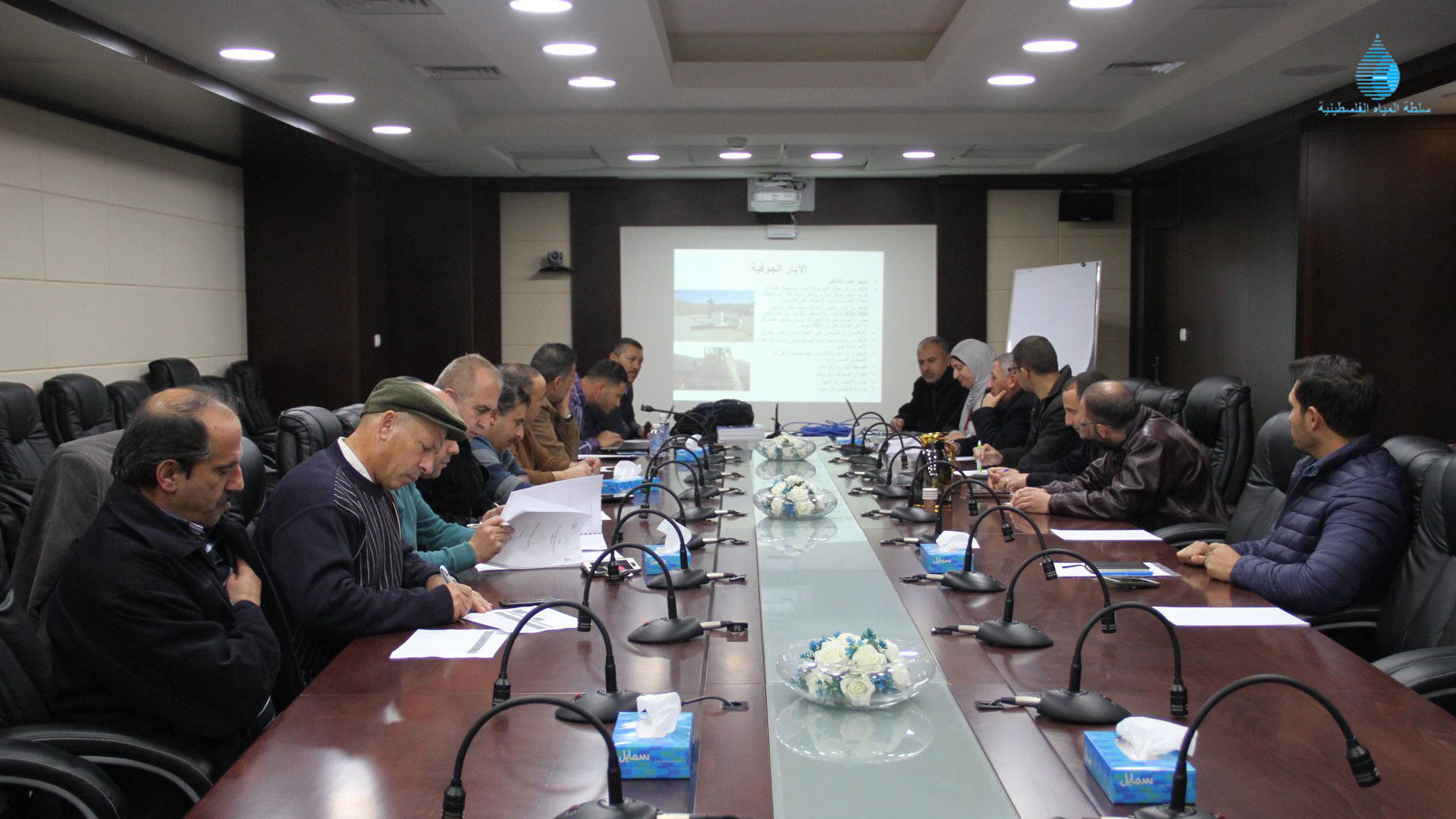 Water Authority organizes a workshop on the guide to maintenance of water supply systems in Palestine