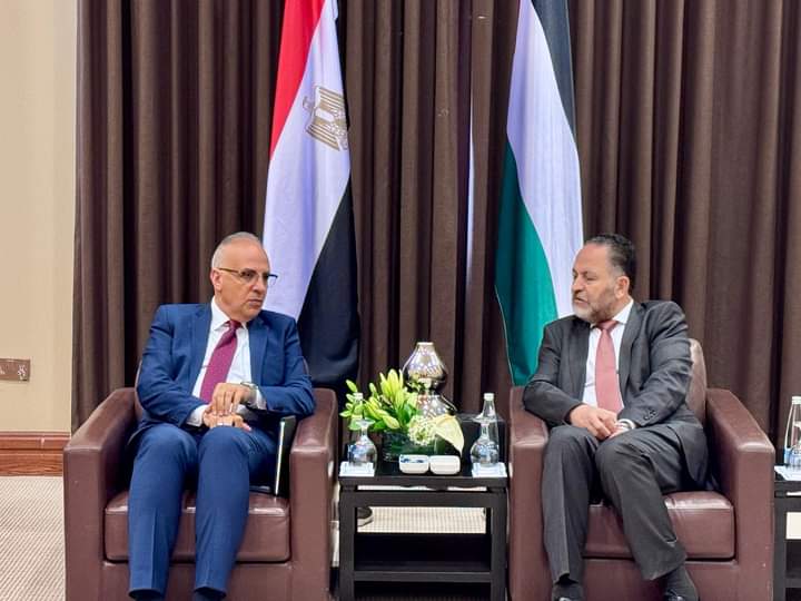 وزير المياه المصري: نعمل على دعم قطاع المياه الفلسطيني وقضية المياه في فلسطين حاضرة معنا في جميع المحافل الدولية